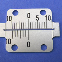 Aluschild mit Gravierung und Fräsung 